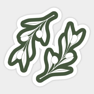 Olive Branches Sticker